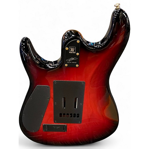 Used Ernie Ball Music Man Cutlass Jason Richardson Signature Red Solid Body Electric Guitar