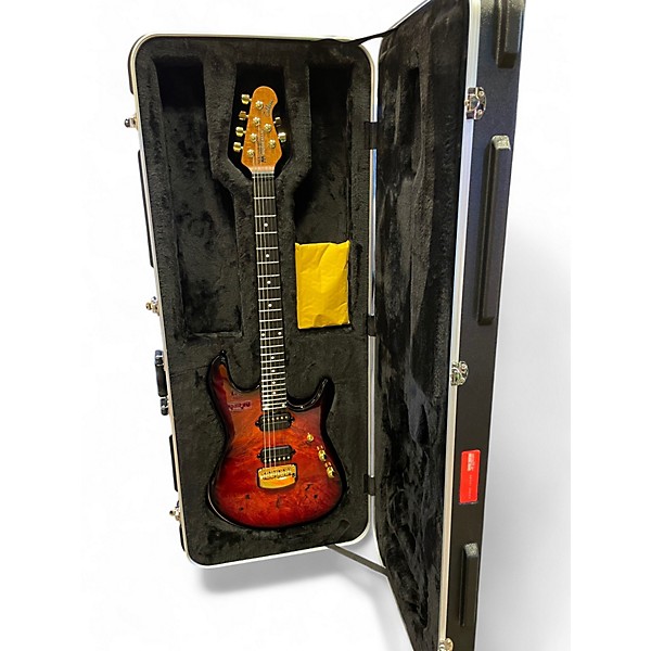 Used Ernie Ball Music Man Cutlass Jason Richardson Signature Red Solid Body Electric Guitar