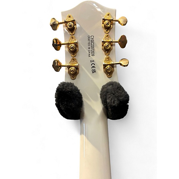 Used Gretsch Guitars G5422TG Electromatic Classic Snow Crest White Hollow Body Electric Guitar