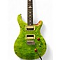 Used PRS SE Custom 24 Trans Green Solid Body Electric Guitar