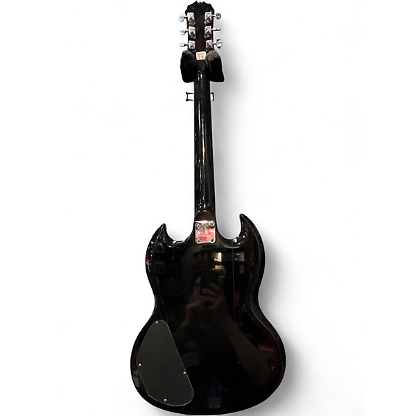 Used Epiphone SG Special Bolt On Black with Custom Paint Solid Body Electric Guitar
