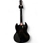 Used Epiphone SG Special Bolt On Black with Custom Paint Solid Body Electric Guitar