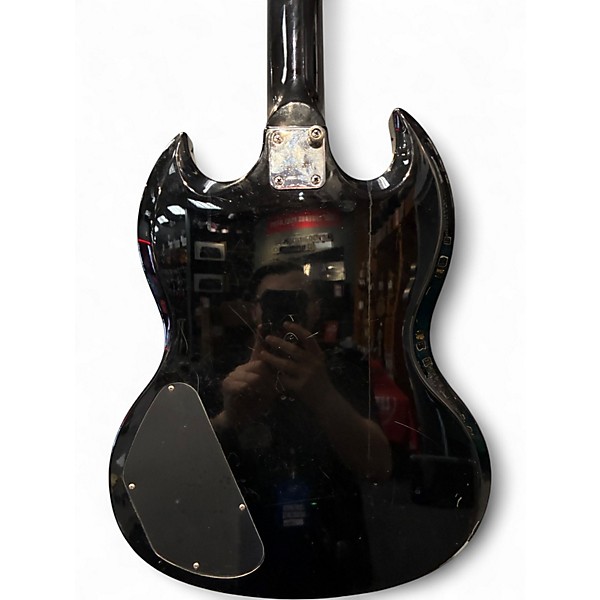 Used Epiphone SG Special Bolt On Black with Custom Paint Solid Body Electric Guitar