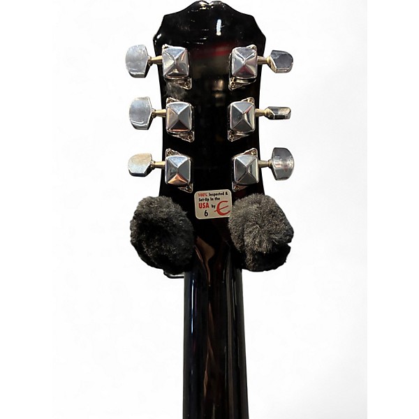 Used Epiphone SG Special Bolt On Black with Custom Paint Solid Body Electric Guitar