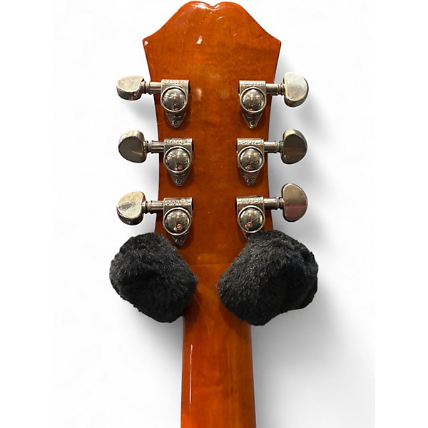 Used Epiphone Dove Pro Cherry Sunburst Acoustic Electric Guitar
