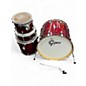 Used Gretsch Drums 4 Piece Catalina Club Rock GLOSS CRIMSON BURST Drum Kit thumbnail