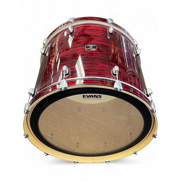Used Gretsch Drums 4 Piece Catalina Club Rock GLOSS CRIMSON BURST Drum Kit