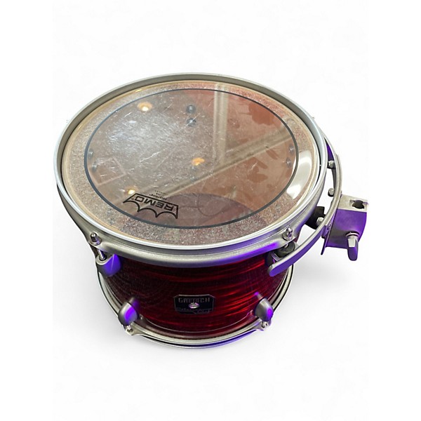 Used Gretsch Drums 4 Piece Catalina Club Rock GLOSS CRIMSON BURST Drum Kit