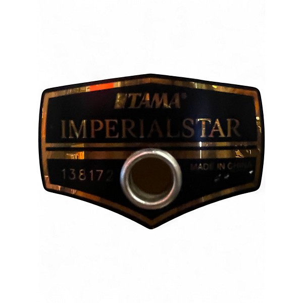 Used TAMA 5 Piece Imperialstar Vintage White Drum Kit