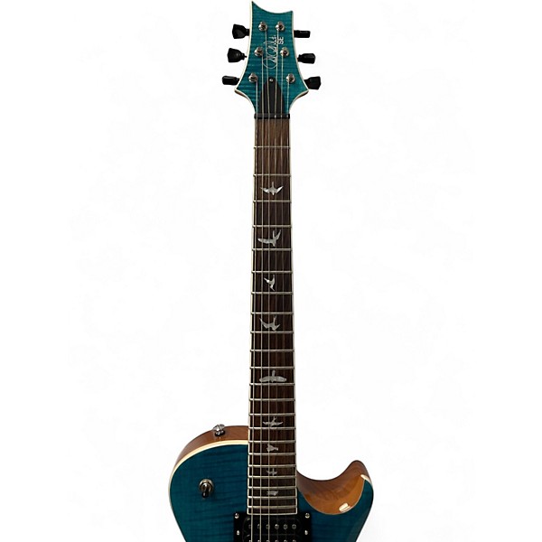 Used PRS Zach Myers Signature SE Blue Solid Body Electric Guitar
