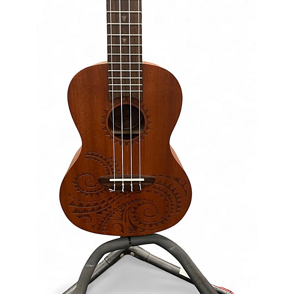 Used Luna Tatoo Ukulele Mahogany Ukulele