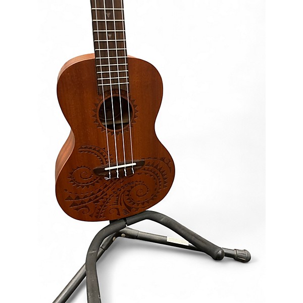 Used Luna Tatoo Ukulele Mahogany Ukulele