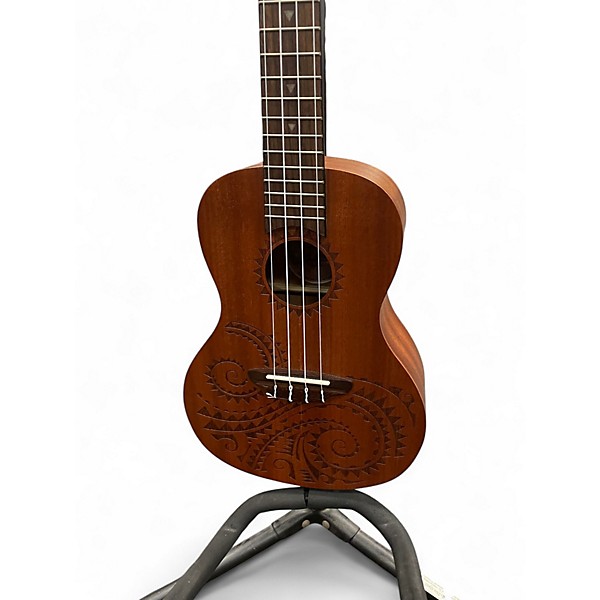 Used Luna Tatoo Ukulele Mahogany Ukulele