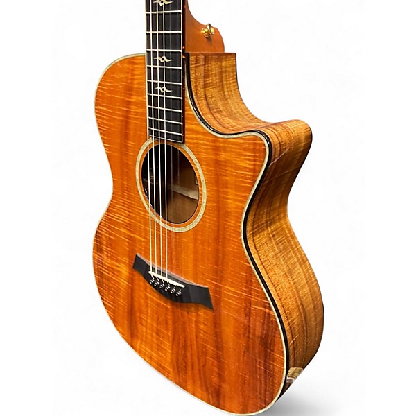 Used Taylor 2002 K14CE Natural Acoustic Electric Guitar