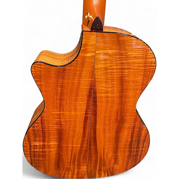 Used Taylor 2002 K14CE Natural Acoustic Electric Guitar
