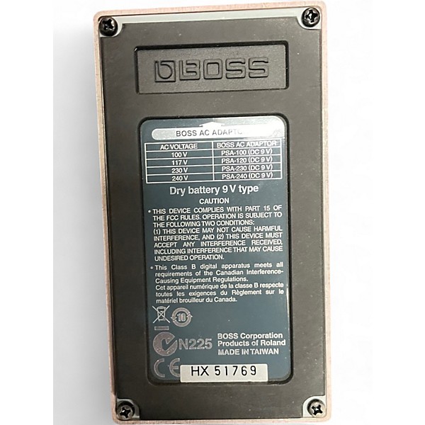Used BOSS RC2 Loop Station Pedal