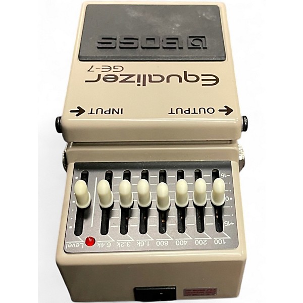 Used BOSS GE7 Equalizer Pedal