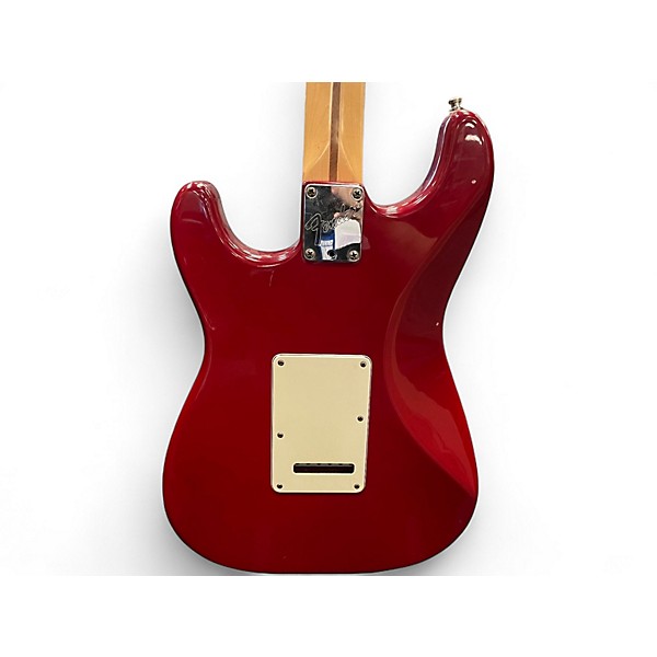 Vintage 1993 Fender Standard Stratocaster Plus Dakota Red Solid Body Electric Guitar