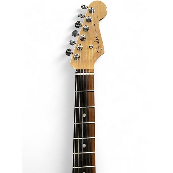 Used 2018 Fender American Elite Stratocaster White Solid Body Electric Guitar
