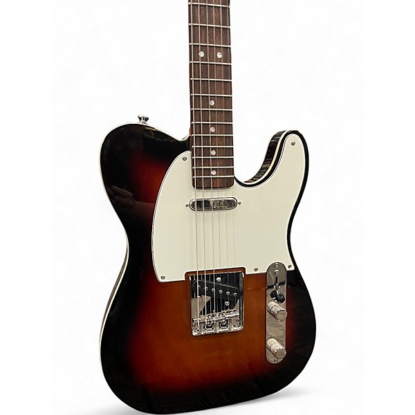Used Squier FSR Classic Vibe 60's Sunburst Solid Body Electric Guitar