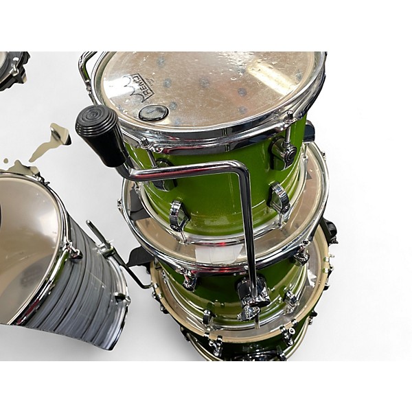 Used PDP by DW 3 Piece New Yorker Lime Green Drum Kit