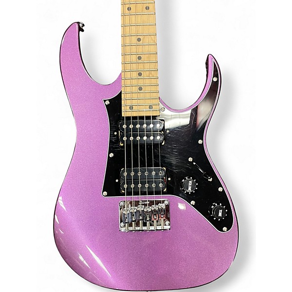 Used Ibanez GSRM21 Mikro 3/4 Purple Solid Body Electric Guitar
