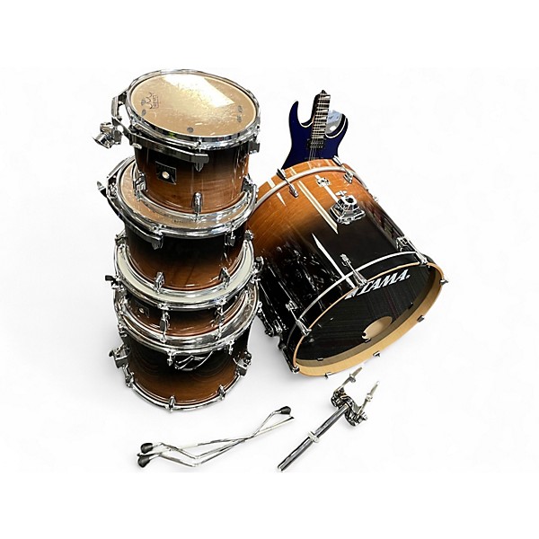 Used TAMA 5 Piece Superstar Classic Coffee Fae Drum Kit