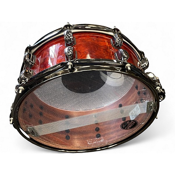 Used TAMA 14X6 SLP G-Bubinga Red Drum