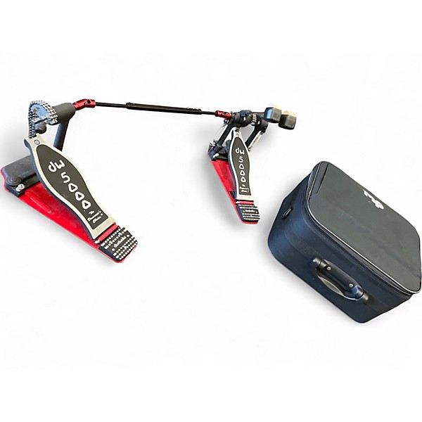 Used DW 5000 Series Double Double Bass Drum Pedal