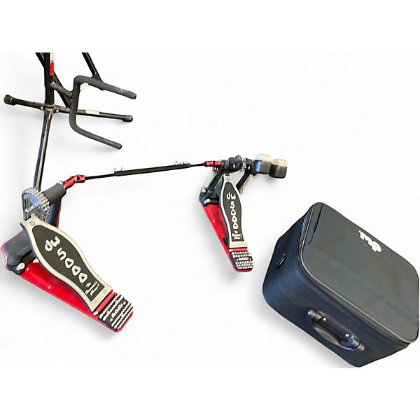 Used DW 5000 Series Double Double Bass Drum Pedal
