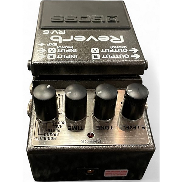 Used BOSS RV6 Digital Reverb Effect Pedal