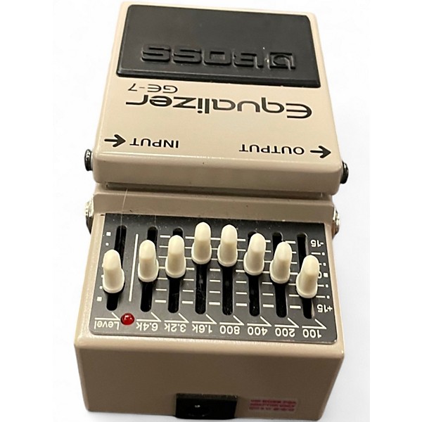 Used BOSS GE7 Equalizer Pedal