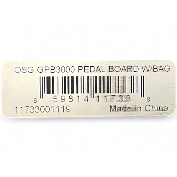 Used On-Stage GPB3000 Pedal Board