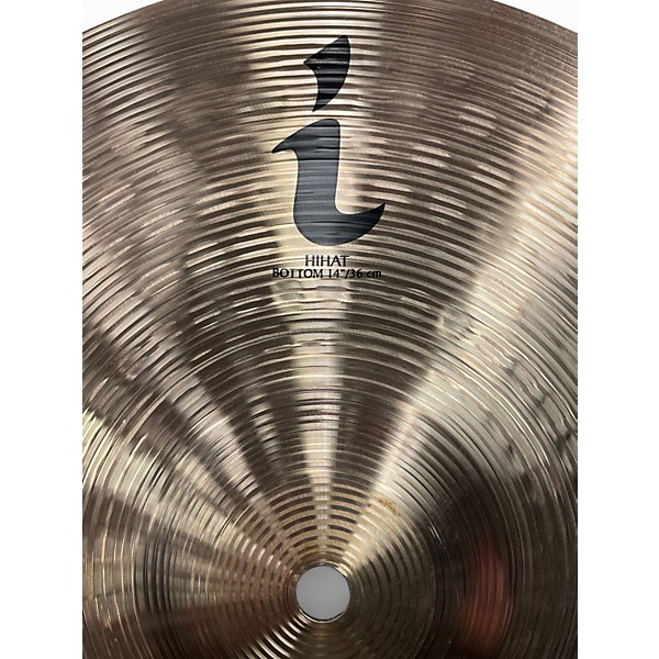 Used Zildjian 14in i HiHats Cymbal