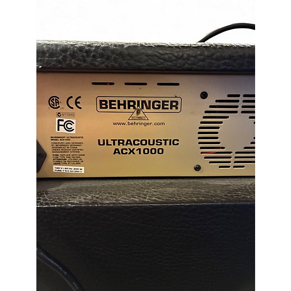 Used Behringer Ultracoustic ACX1000 Guitar Combo Amp
