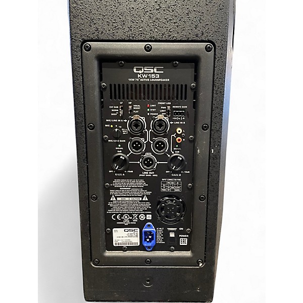 Used QSC KW153 15in 3-Way Powered Speaker