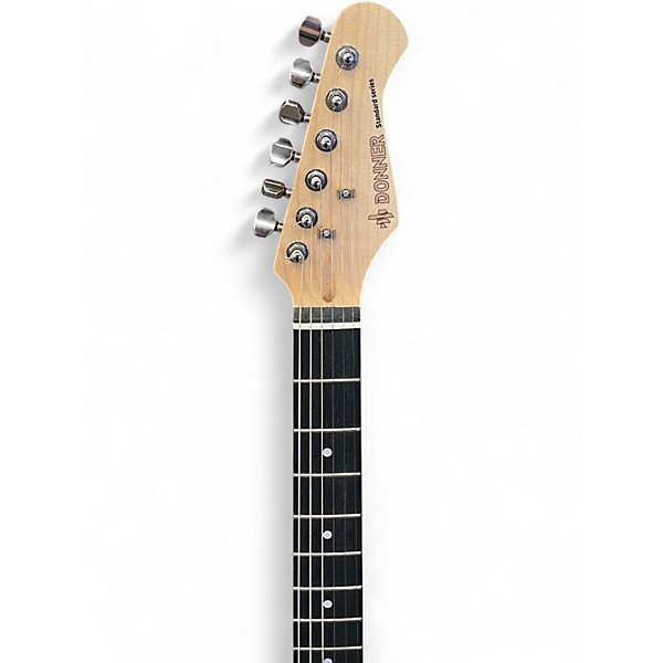 Used Donner Standard Strat  blue Solid Body Electric Guitar