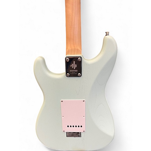 Used Donner Standard Strat  blue Solid Body Electric Guitar