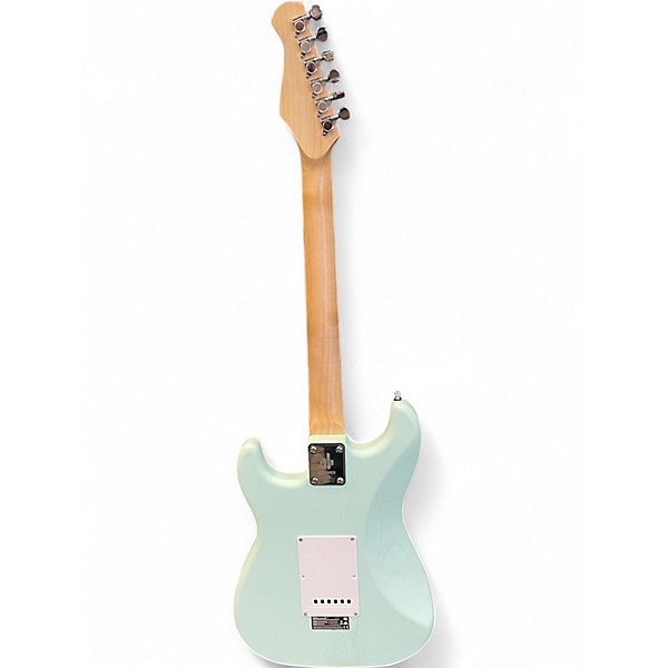 Used Donner Standard Strat  blue Solid Body Electric Guitar