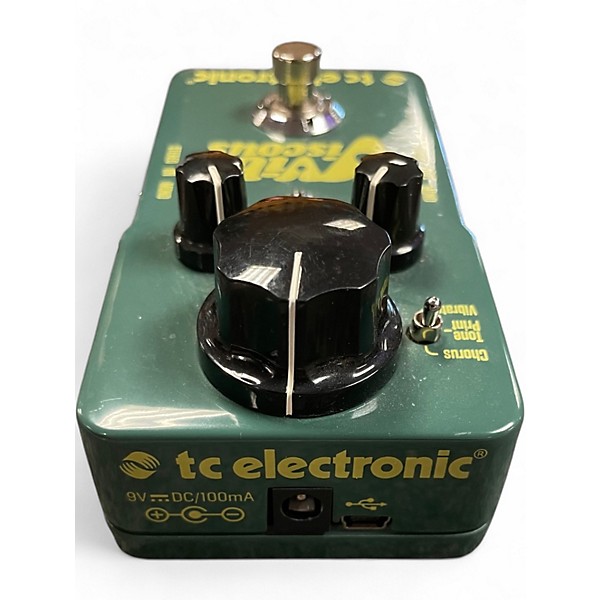 Used TC Electronic Viscous Vibe Univibe Effect Pedal