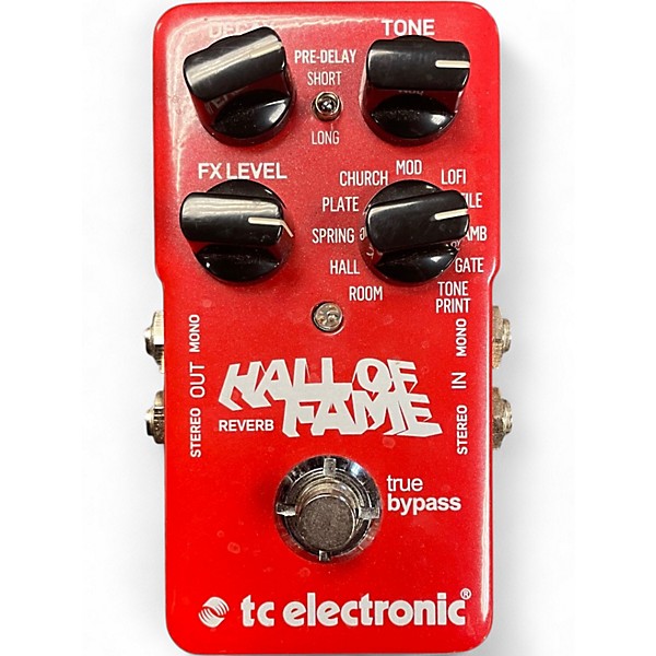 Used TC Electronic Hall Of Fame Reverb Effect Pedal