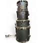 Used Pearl 5 Piece Export CHARCOAL METALLIC Drum Kit thumbnail