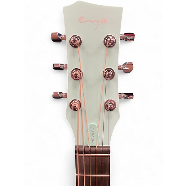 Used Enya NOVA GO Seafoam Green Acoustic Guitar