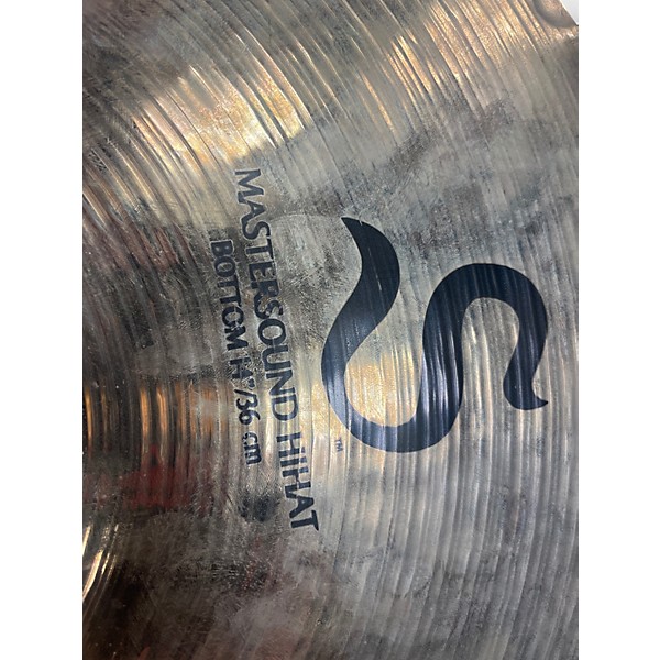 Used Zildjian 14in S Family Mastersound Hi-Hats Pair Cymbal