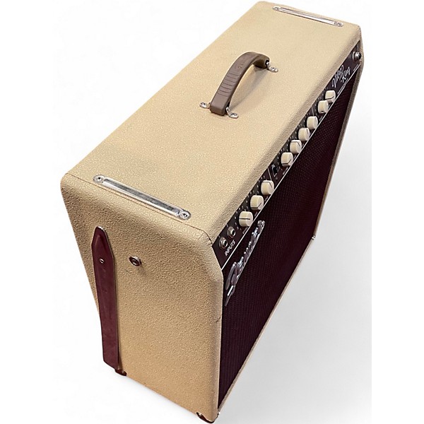 Vintage 1990s Fender Vibro King Custom 60W 3x10 Tube Guitar Combo Amp