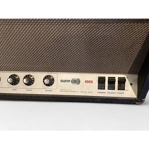 Used Sunn 100S Tube Guitar Amp Head