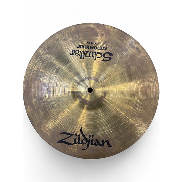 Used Zildjian 14in Scimitar Hi Hat Pair Cymbal