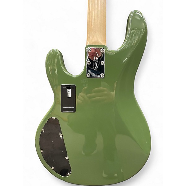 Used Sterling by Music Man Ray4 Royal Olive Electric Bass Guitar