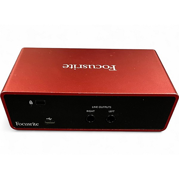Used Focusrite Scarlett Solo Gen 3 Audio Interface