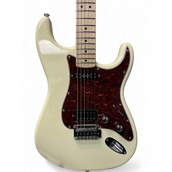 Used Squier Modified Stratocaster Olympic Whie Solid Body Electric Guitar